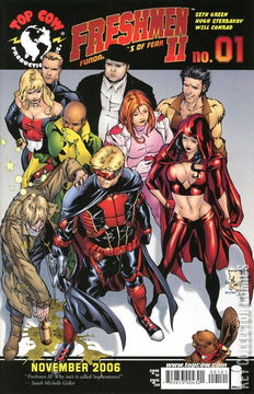 Variant Cover for Freshmen II: Fundamentals of Fear #1