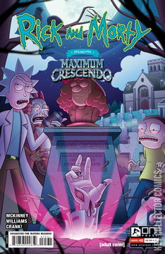 Variant Cover for Rick and Morty: Maximum Crescendo #1