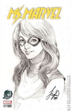 Variant Cover for Ms. Marvel #1