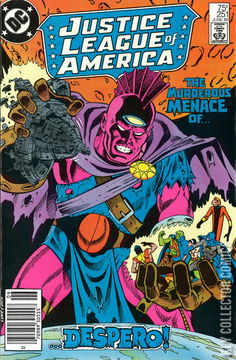 Variant Cover for Justice League of America #251