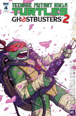 Variant Cover for Teenage Mutant Ninja Turtles / Ghostbusters 2 #4