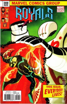 Variant Cover for Royals #9