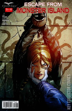 Variant Cover for Escape From Monster Island #3