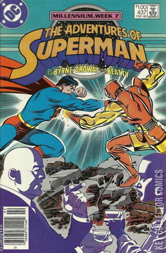 Variant Cover for Adventures of Superman #437