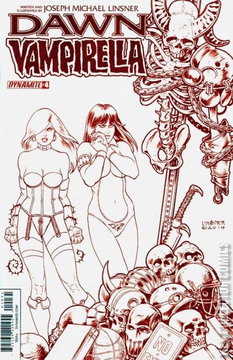 Variant Cover for Dawn / Vampirella #4