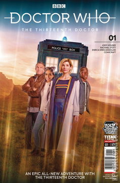 Variant Cover for Doctor Who: The Thirteenth Doctor #1