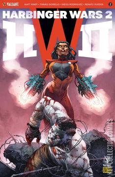 Variant Cover for Harbinger Wars 2 #2