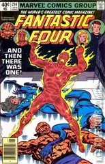 Variant Cover for Fantastic Four #214