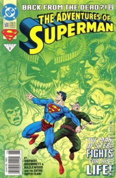 Variant Cover for Adventures of Superman #500