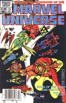 Variant Cover for The Official Handbook of the Marvel Universe #14