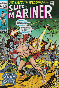 Variant Cover for Sub-Mariner #36