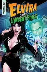 Variant Cover for Elvira Meets Vincent Price #1