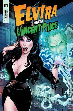 Variant Cover for Elvira Meets Vincent Price #1