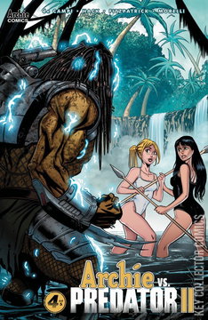 Variant Cover for Archie vs. Predator II #4