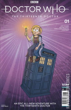 Variant Cover for Doctor Who: The Thirteenth Doctor #1