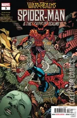 Cover for War of the Realms: Spider-Man and the League of Realms #3