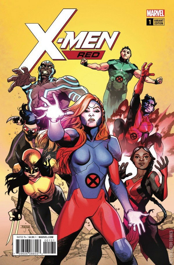 Variant Cover for X-Men: Red #1