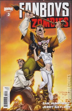 Variant Cover for Fanboys vs. Zombies #3