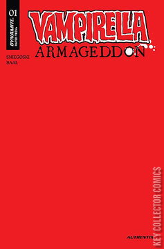 Variant Cover for Vampirella: Armageddon #1