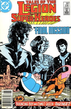 Variant Cover for Tales of the Legion of Super-Heroes #336