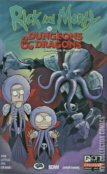 Variant Cover for Rick and Morty vs. Dungeons & Dragons II: Painscape #1
