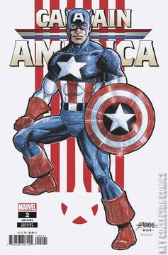 Variant Cover for Captain America #2