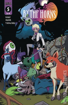 Variant Cover for By The Horns #5