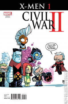 Variant Cover for Civil War II: X-Men #1