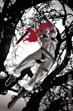 Variant Cover for Red Sonja: Black, White, Red #4
