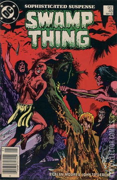 Variant Cover for Saga of the Swamp Thing #48