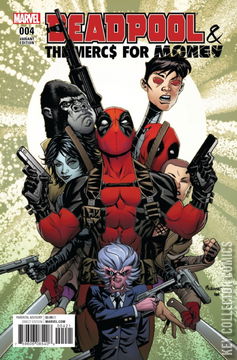 Variant Cover for Deadpool and the Mercs for Money #4