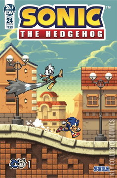 Variant Cover for Sonic the Hedgehog #24