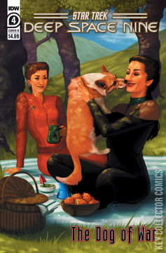 Variant Cover for Star Trek: Deep Space Nine -  The Dog of War #4