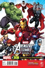 Cover for Marvel Universe: Avengers Assemble - Season 2 #1