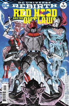Variant Cover for Red Hood and the Outlaws #9