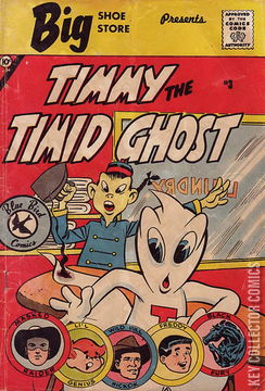 Variant Cover for Timmy the Timid Ghost #3