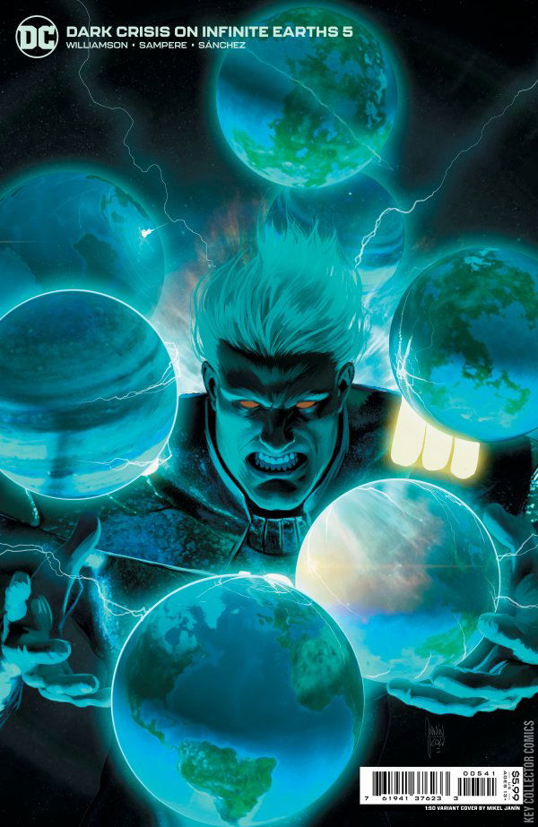 Variant Cover for Dark Crisis On Infinite Earths #5