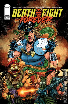 Variant Cover for Death Fight: Forever #5