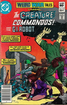 Variant Cover for Weird War Tales #115