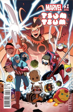 Variant Cover for Marvel Tsum Tsum #1