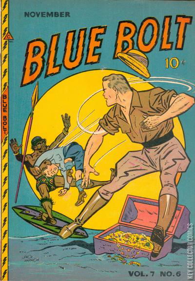 Cover art for Blue Bolt #6