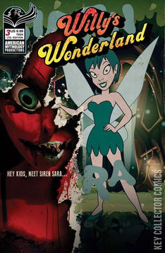 Variant Cover for Willy's Wonderland Prequel #3