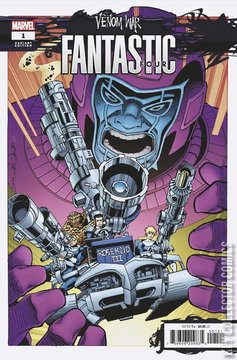 Variant Cover for Venom War: Fantastic Four #1