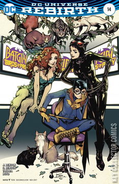 Variant Cover for Batgirl and the Birds of Prey #14