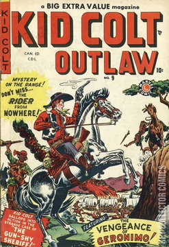 Variant Cover for Kid Colt Outlaw #9