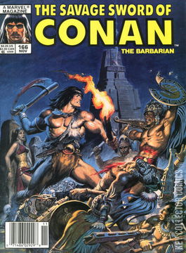 Variant Cover for Savage Sword of Conan, The #166