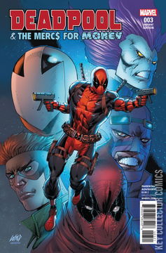 Variant Cover for Deadpool and the Mercs for Money #3