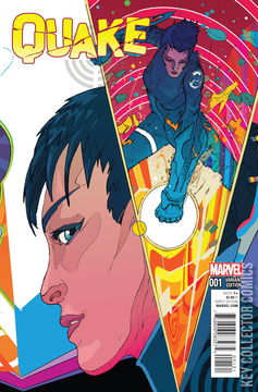 Variant Cover for 50 Years of S.H.I.E.L.D.: Quake #1