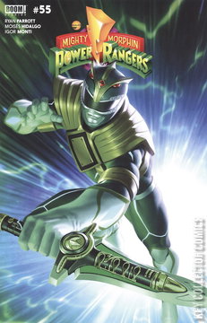 Variant Cover for Mighty Morphin Power Rangers #55