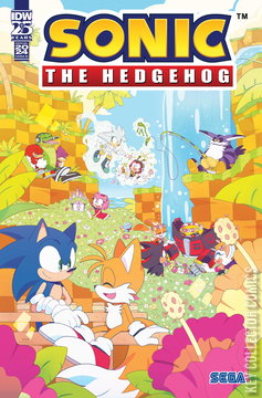 Variant Cover for Sonic the Hedgehog Annual #2024